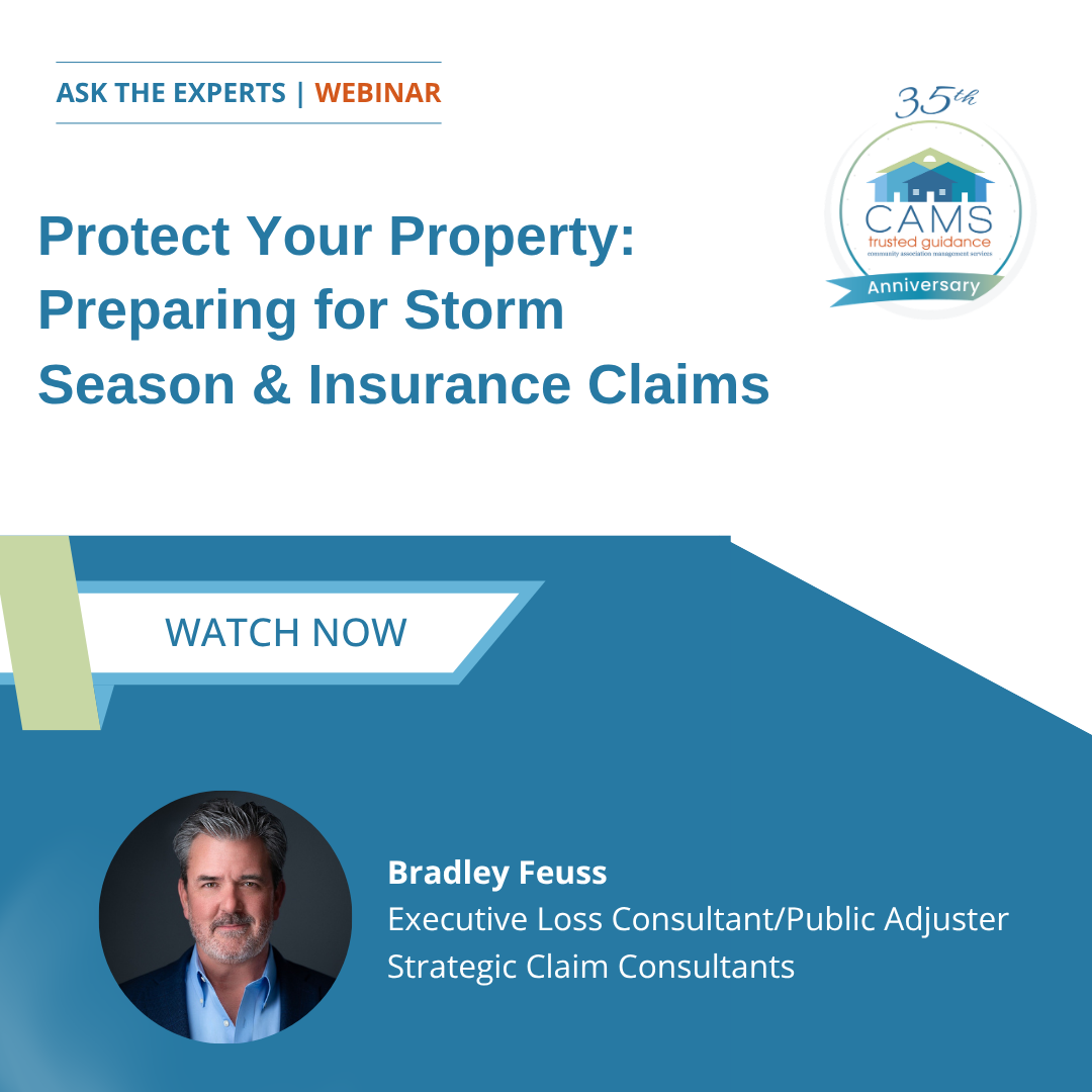 Protect Your HOA Property: Preparing for Storm Season & Insurance Claims